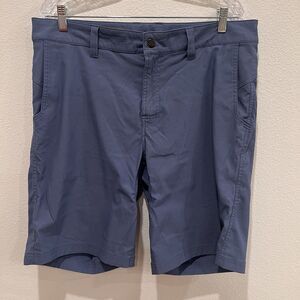 Stio Shorts Mens 36 Blue Coburn Chino Casual Outdoor Hiking Performance Gorpcore